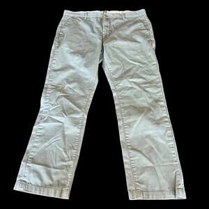 Levi's Military Green Pants Original Riveted Trousers 38 x 32 Oversized Chinos